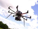 World’s first riot-control drone fires pepper spray and paintballs at protesters