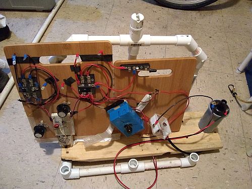 Image: A base board for the coil to sit on...