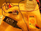 Image: Charging a battery with my power supply...