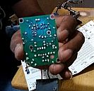 Image: The circuit board flip side...