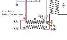 Image: The Bedini switch 7 diagram with added contacts from the two relay switches acting as the induction coil...