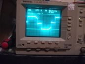 Image: I did the inverter wave oscilloscope test, and it looks just like the car inverter I got in the neighborhood... 