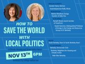 11/13-How to Save the World with Local Politics, Berkeley City College