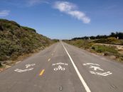 Image: Bike lanes near Fort Ord. Image courtesy bikemonterey.org, tips for tourists, no copyright infringement intended...