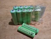 Image: The latest two crappy Chinese NiMH batteries to go totally dead after attempted recharging...