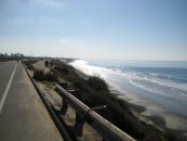 Mission Beach to Oceanside bikepath. Image: Taylor Reilly...