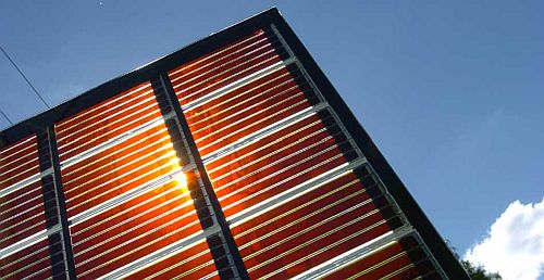 Image: Perovskite solar panel, from Focus on: Perovskite Solar, Energy Source & Distribution, 3/18/2016...
