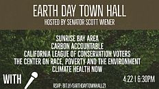 04/22 - Earth Day Climate Action Town Hall, 6:30 PDT, Zoom