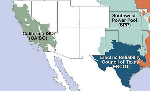 The CAISO (California Independent System Operator) runs the state power grid...
