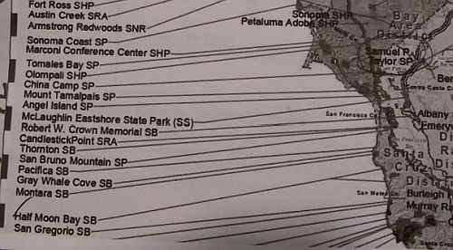 Detail from CA state park map...