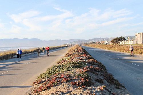 The Great Highway along Ocean Beach. Image - Fiona Lee, sfgate...