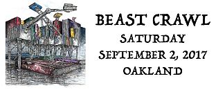 09/02-Beast Crawl Literary Festival 2017, Uptown Oakland