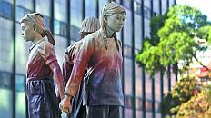 03/10-International Women's Day at the Comfort Women's Memorial, China Town SF...