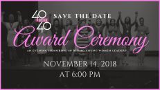 11/14-40 Under 40 Young Women Professionals League Award Ceremony @ DuSable Museum of African American History, Chicago...