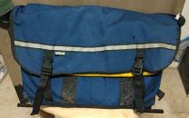 My bag from my mid-90's bike messenger days can be used as a laptop bag for scouting runs, and an almost 30 liter bikepacking dry bag...
