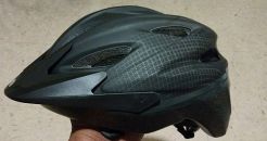 The more aerodynamic design of my new helmet is perfect for road cycling...
