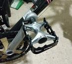 New MTB flat pedals for strapless toe clips...