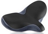 YLG Oversized Comfort Bike Seat - 13.38 inches wide. This seat curves up to wrap around the butt...