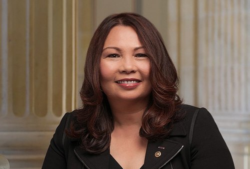 Illinois Democratic Senator Tammy Duckworth, a champion for veterans...