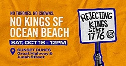 The Ocean Beach Human Banner Event & Resistance Festival