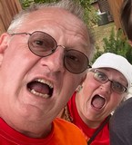 Andrew with soul mate Cheryl