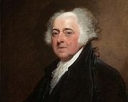 Portrait of John Adams by Gilbert Stuart...