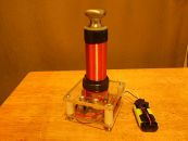 Image: The Mini-Tesla Coil looks great finished, but it's not working yet...
