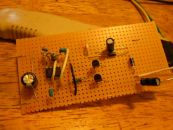 Image: The DC Doubler moved from the breadboard to perf board...