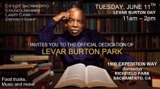 06/11-LeVar Burton Park Renaming and Dedication Event, Sacramento