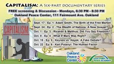 09/17-Capitalism - Six Part Documentary Series @ Oakland Peace Center...