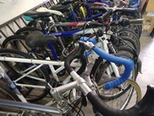 Most of the used bikes in the shop are in the $200-400 range...