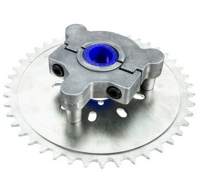 A sprocket hub mount - a crucial upgrade accessory to a motor driven cycle...
